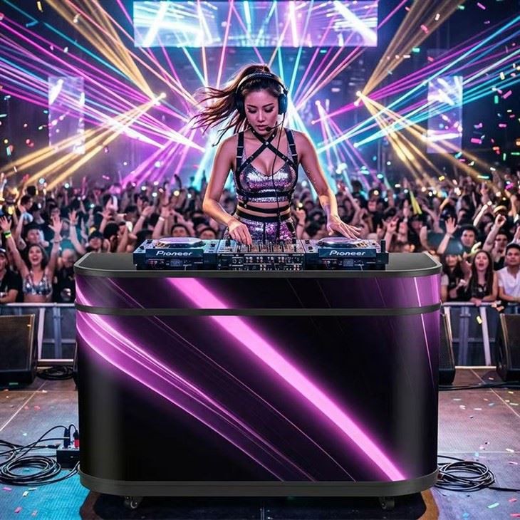 Booth Dj Led