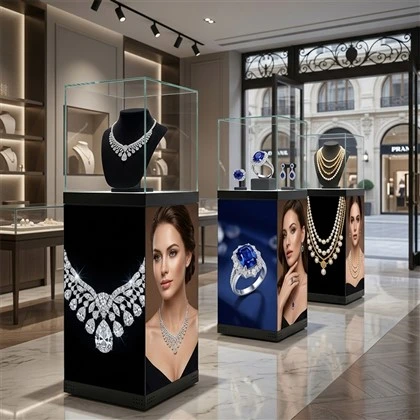 Led Jewelry Display