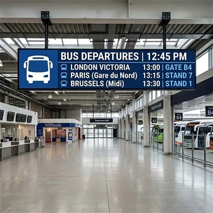 Metro Passenger Information Display