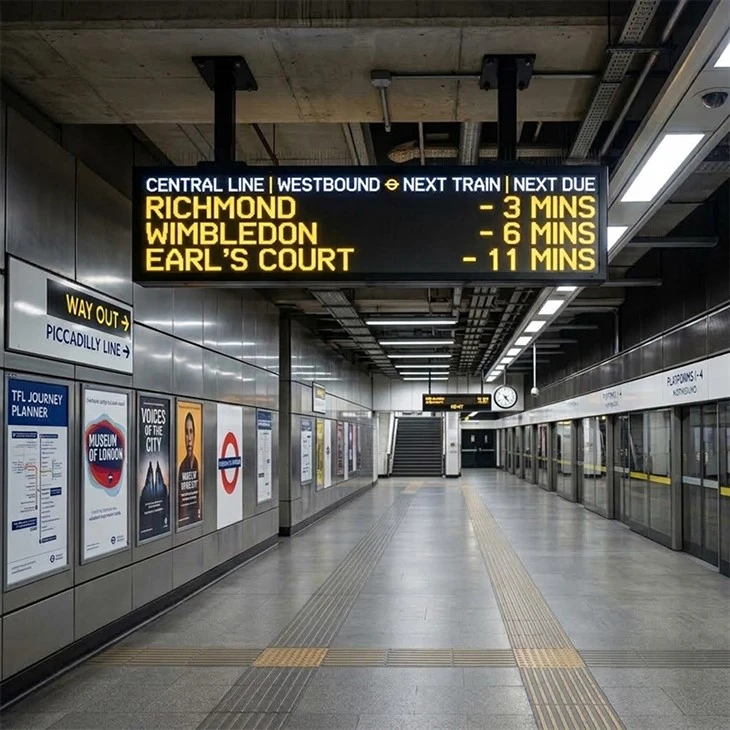 Subway Information Display